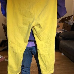 Stretch cropped jeans, never worn